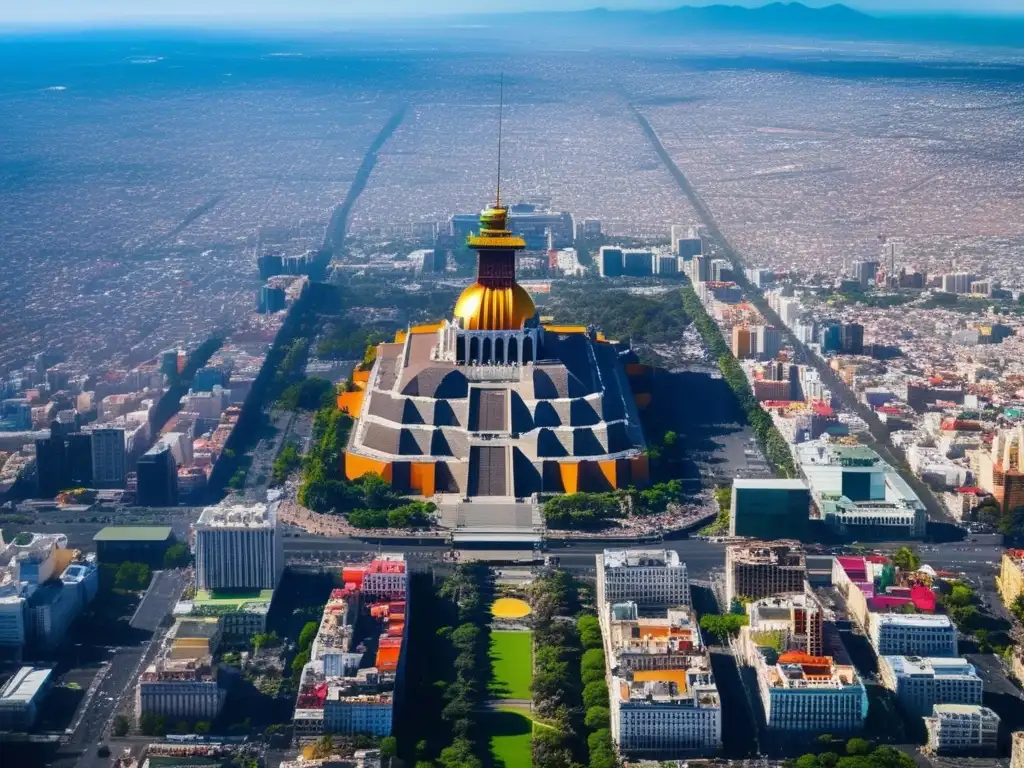 Vista aérea impresionante de Ciudad de México Ciudad de México: Destinos turismo médico recomendados