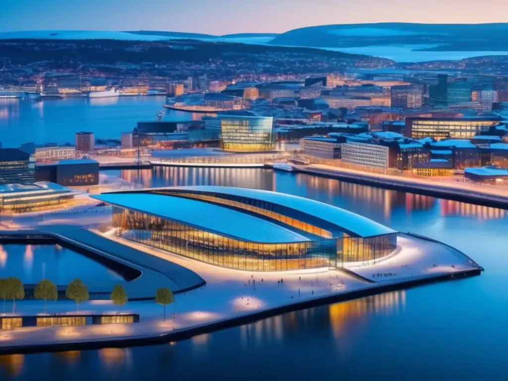 Panorámica urbana de Oslo, Noruega: moderna y vibrante Experiencias enriquecedoras en Oslo para turistas maduros
